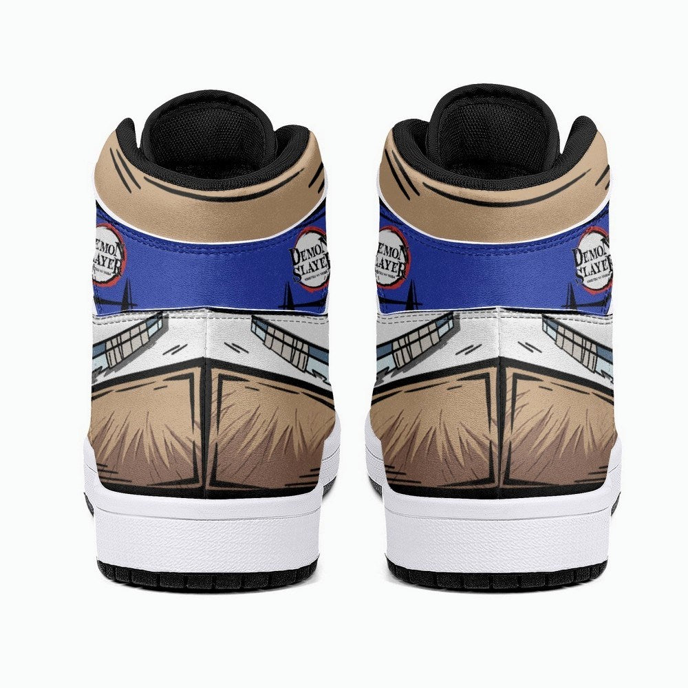 Inosuke Hashibira Demon Slayer JD1 High Top Shoes