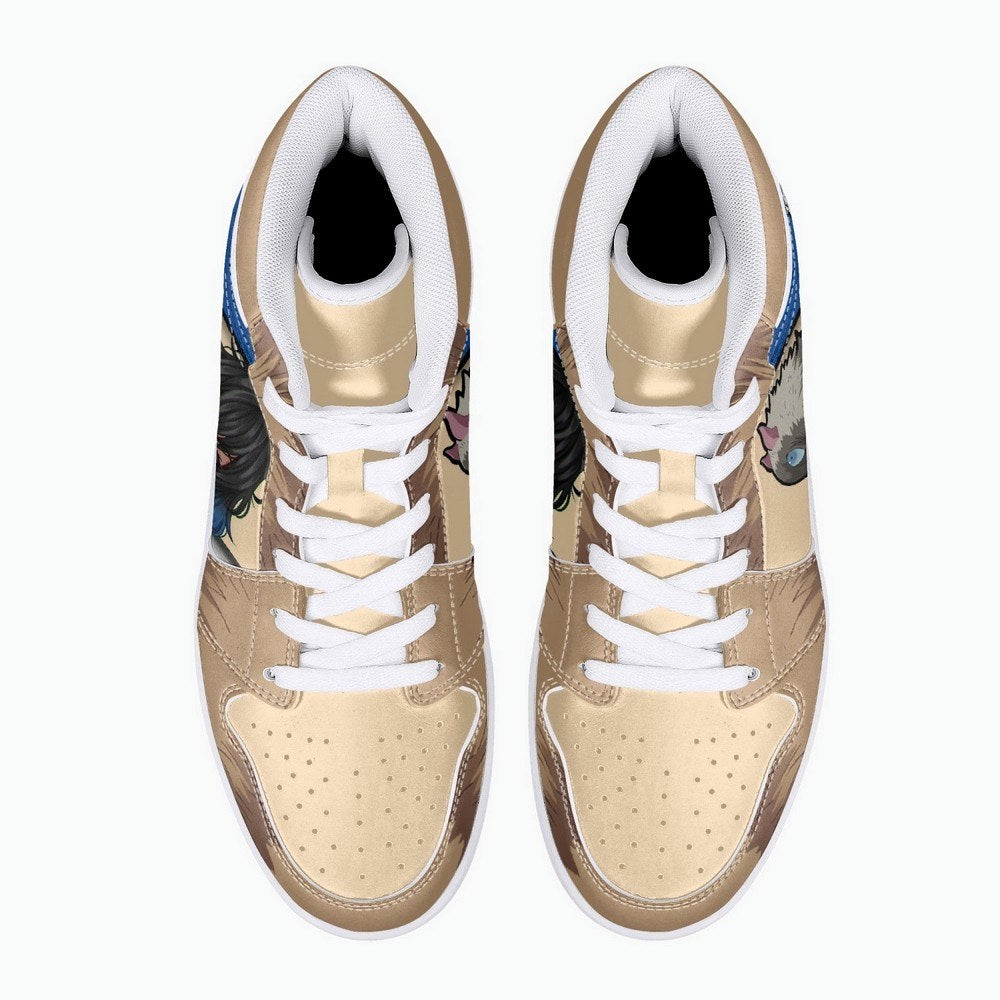 Inosuke Hashibira Demon Slayer V2 JD1 High Top Shoes