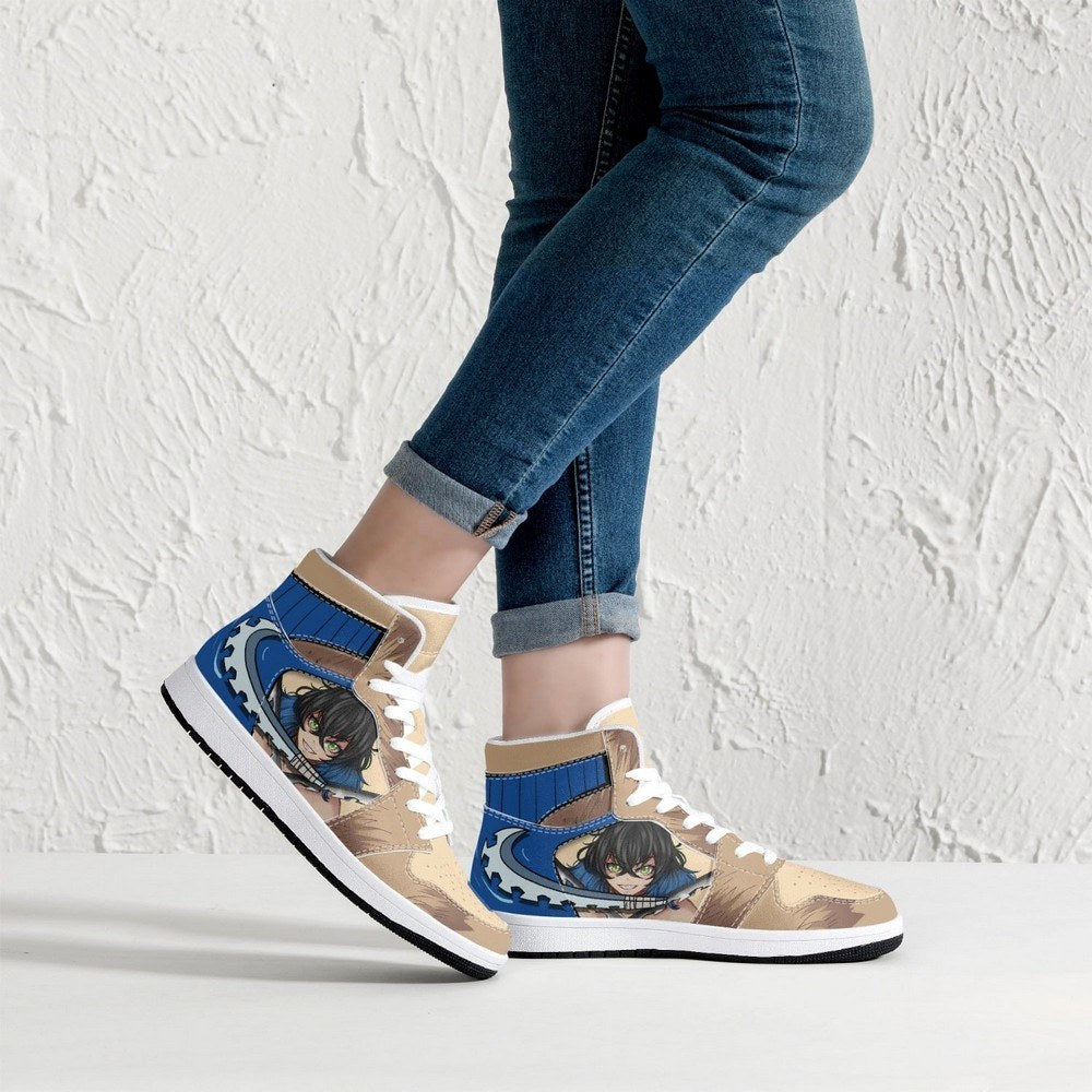 Inosuke Hashibira Demon Slayer V2 JD1 High Top Shoes