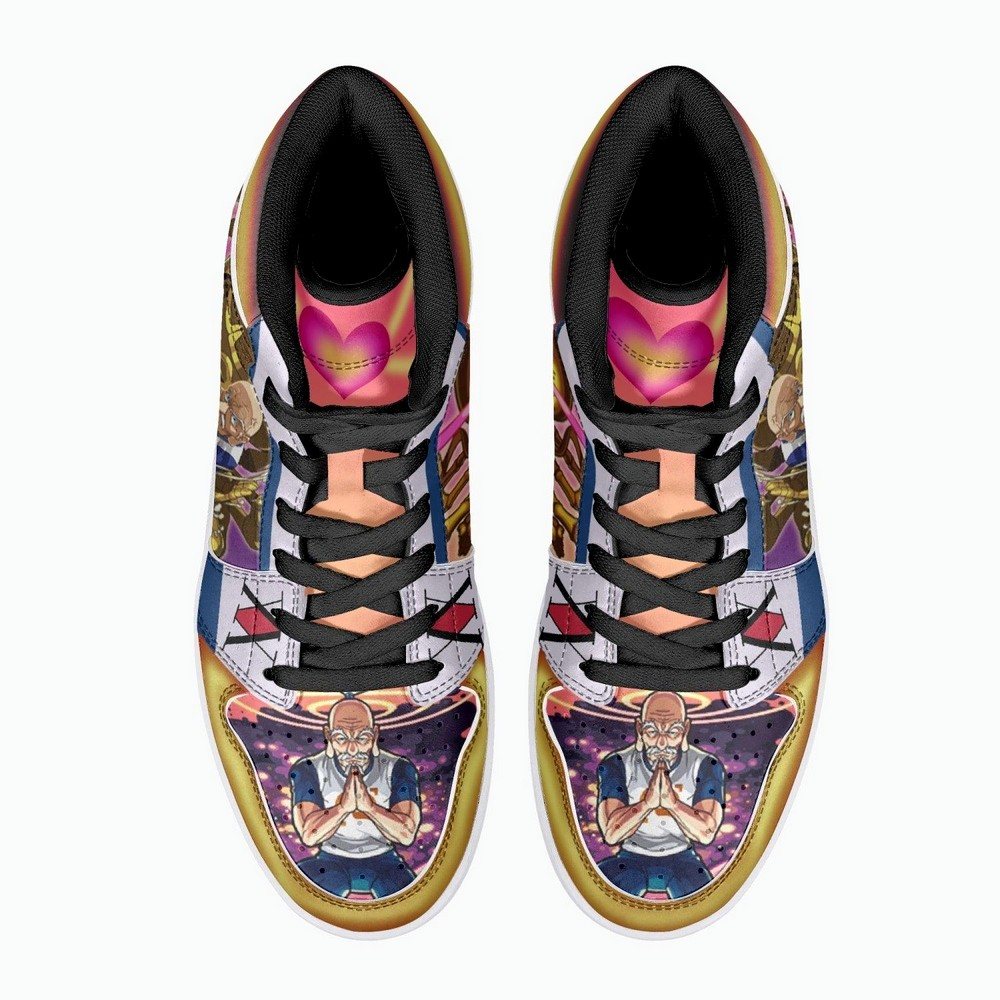 Isaac Netero 100 Type Guanyin Bodhisattva Hunter JD1 High Top Shoes
