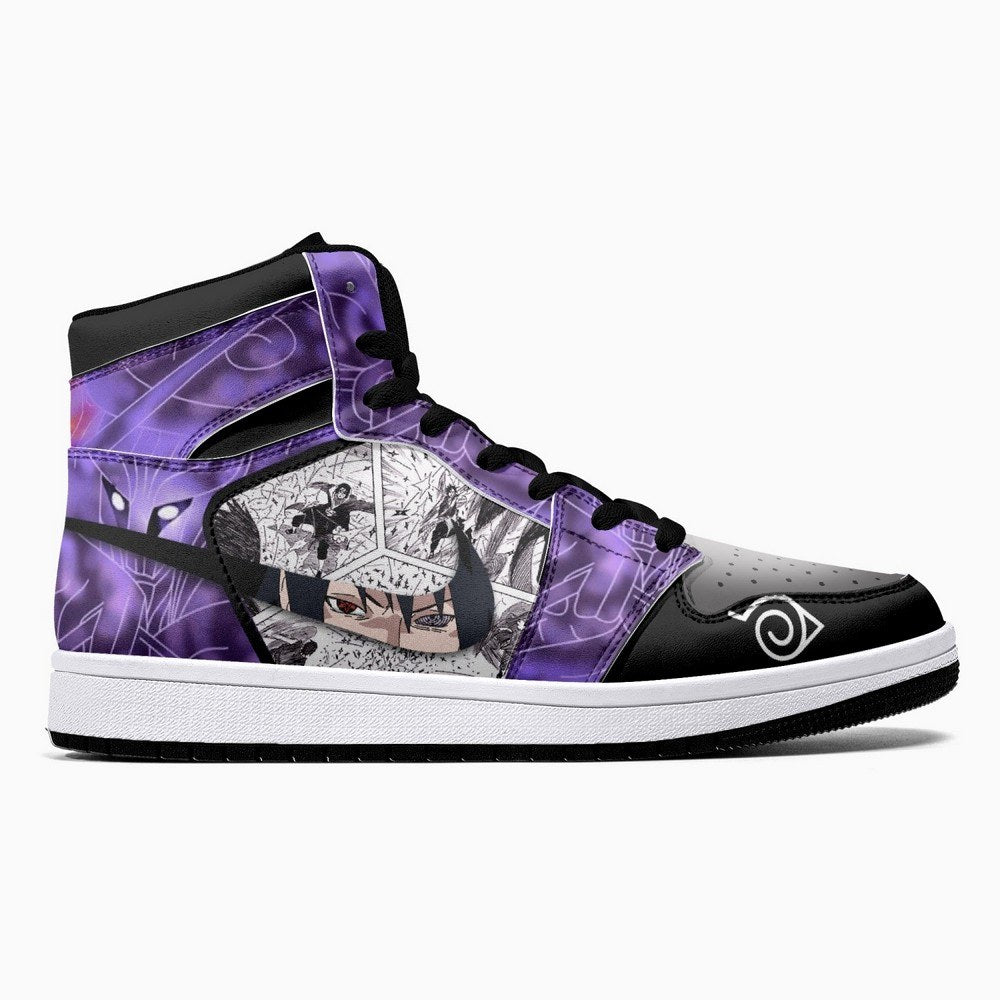 Itachi And Sasuke Clan Susano Ninja JD1 High Top Shoes