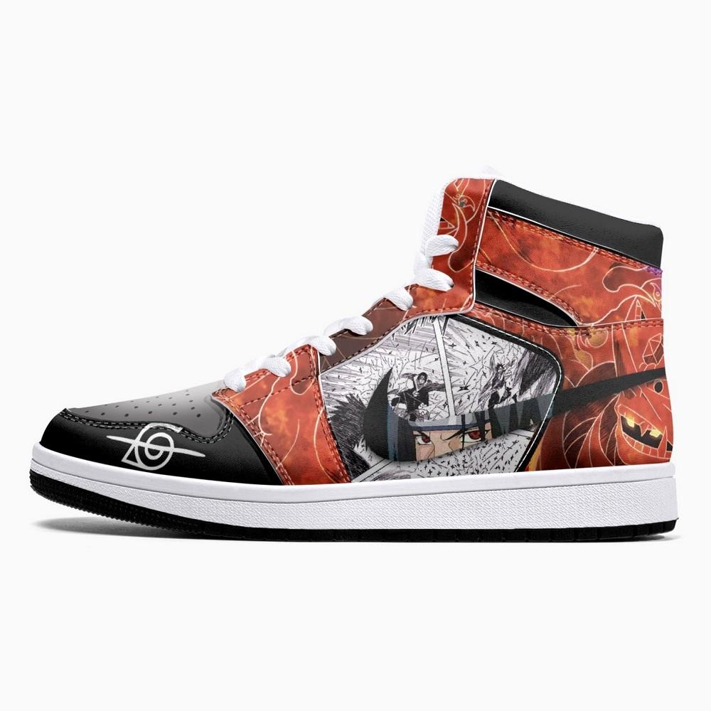 Itachi And Sasuke Clan Susano Ninja JD1 High Top Shoes
