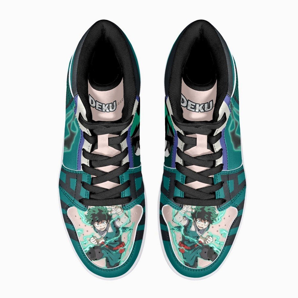 Izuku Midoriya My Hero JD1 High Top Shoes