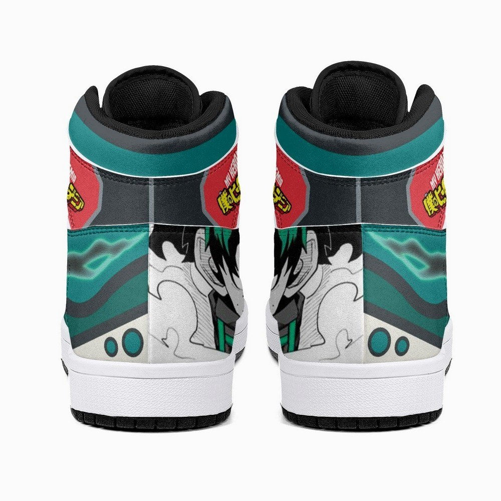 Izuku Midoriya My Hero JD1 High Top Shoes