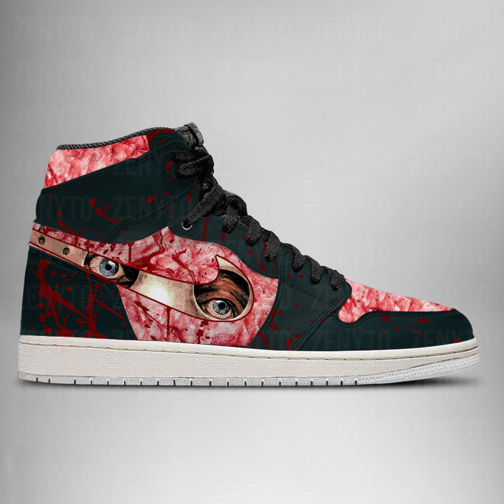 Jason Voorhees Halloween J1 High Top Shoes Version 2