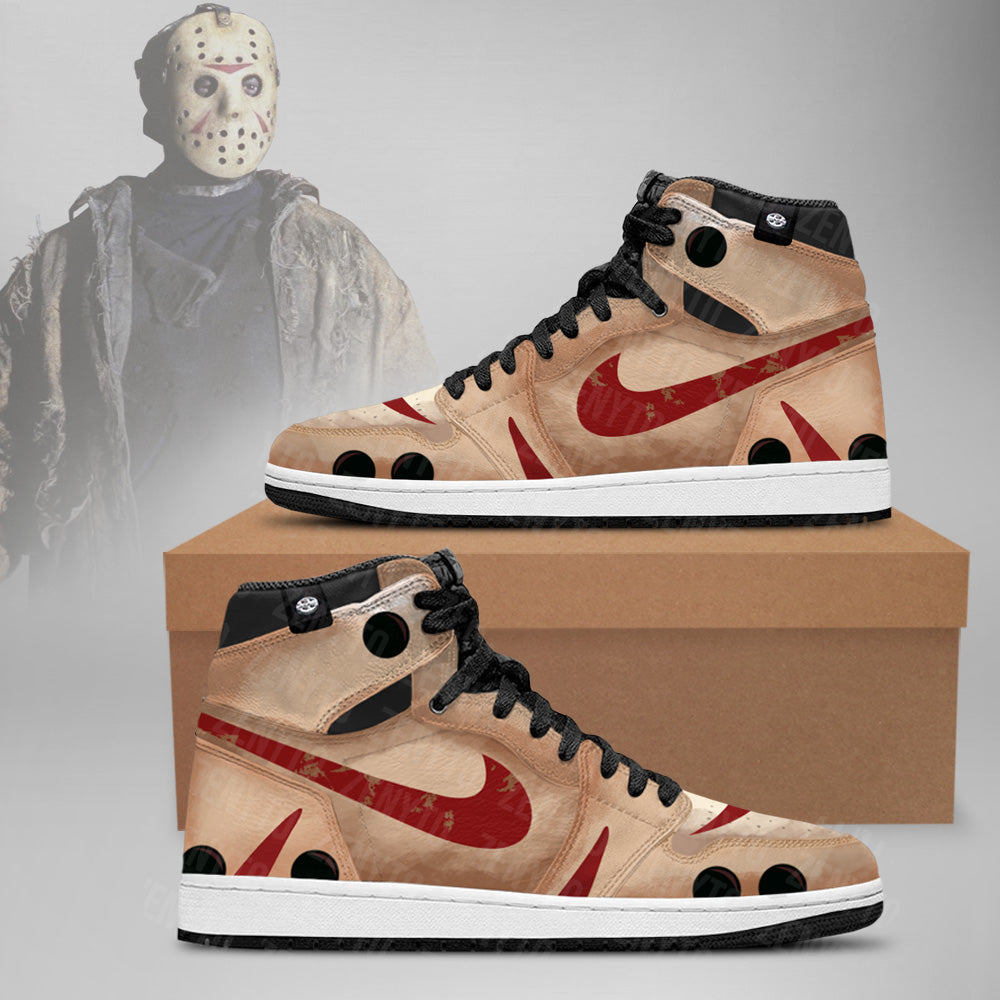 Jason Voorhees Halloween J1 High Top Shoes Version 5