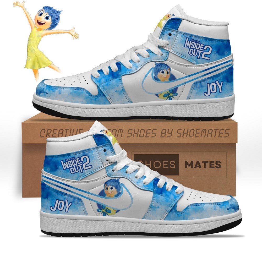 Joy Inside Out AJ1 High Top Shoes