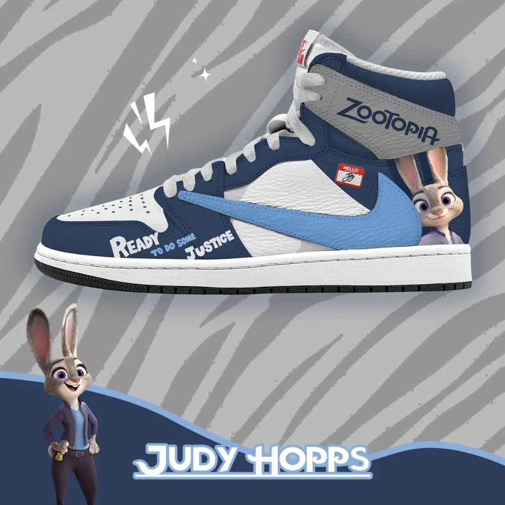 Judy Hopps V.2 Zootopia High Top Shoes