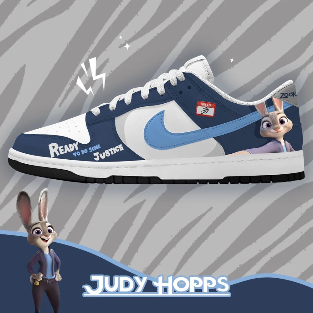 Judy Hopps V.3 Zootopia Low Top Shoes