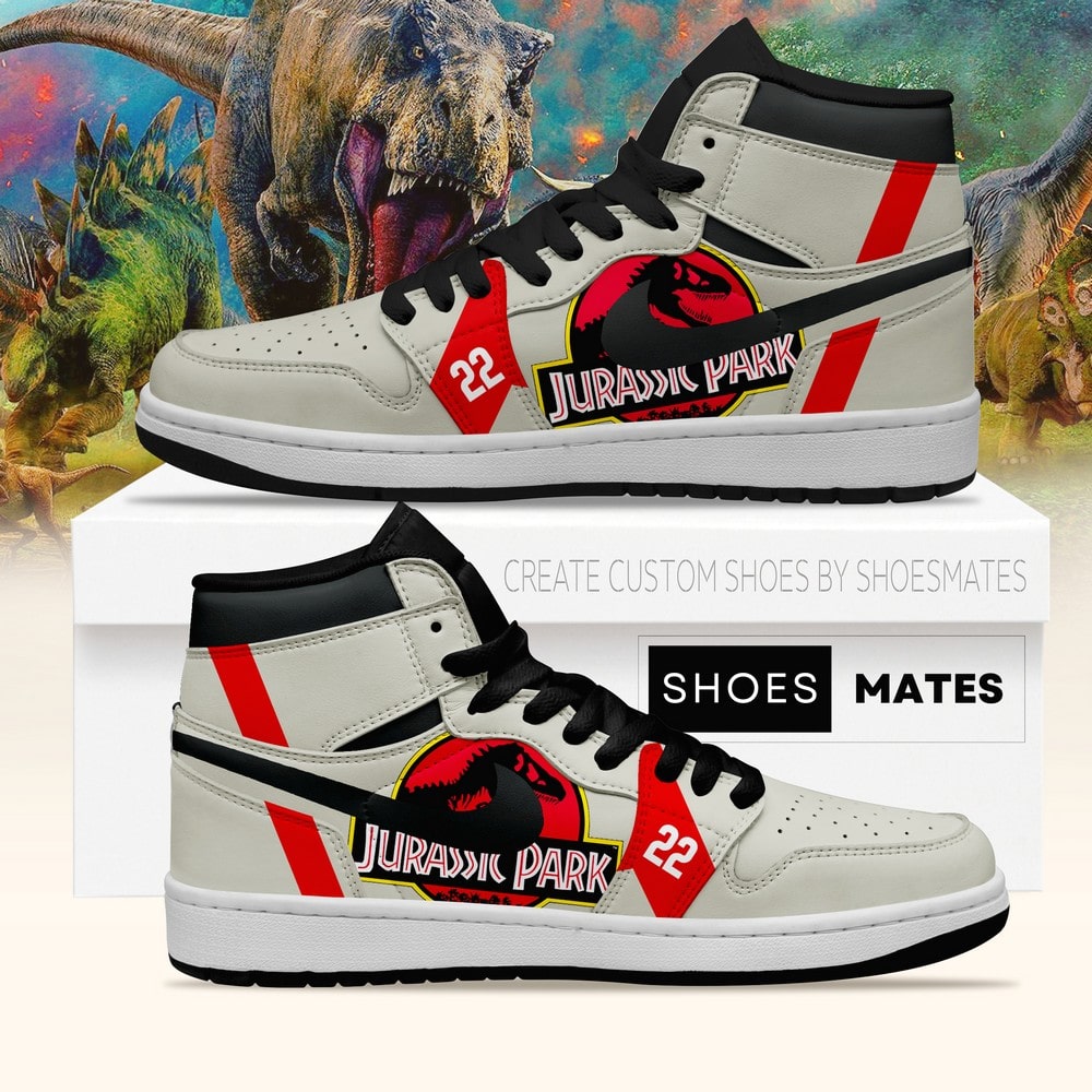 Jurassic Park Version 2 AJ1 High Top Shoes