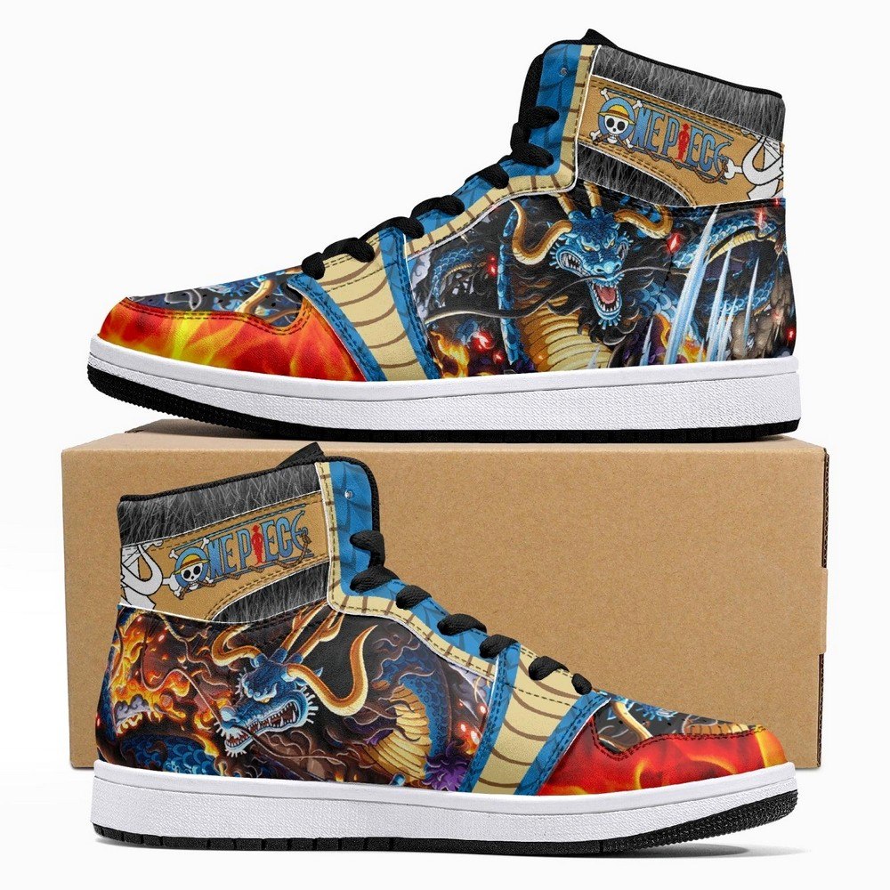 Kaido Dragon Form One Piece JD1 High Top Shoes