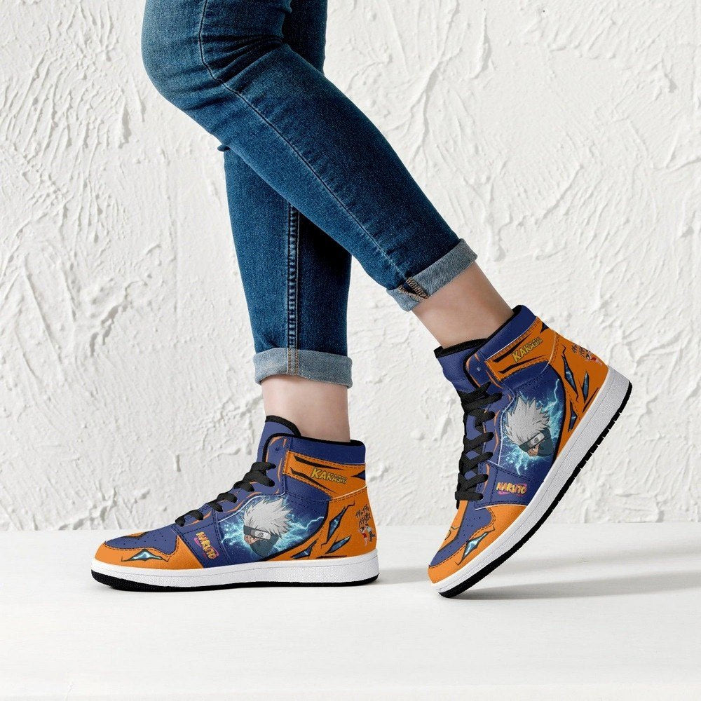 Kakashi Hatake Ninja JD1 High Top Shoes