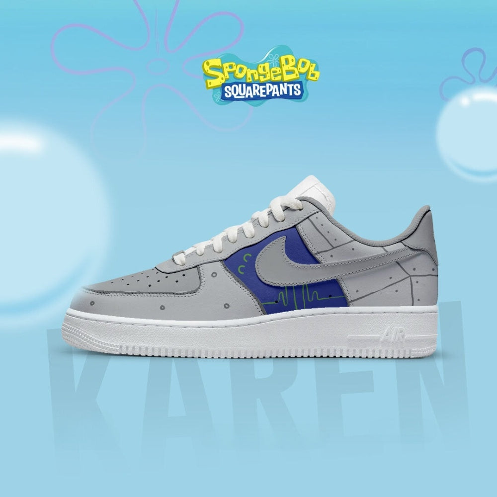 Karen Spongebob Squarepants AF1 Shoes