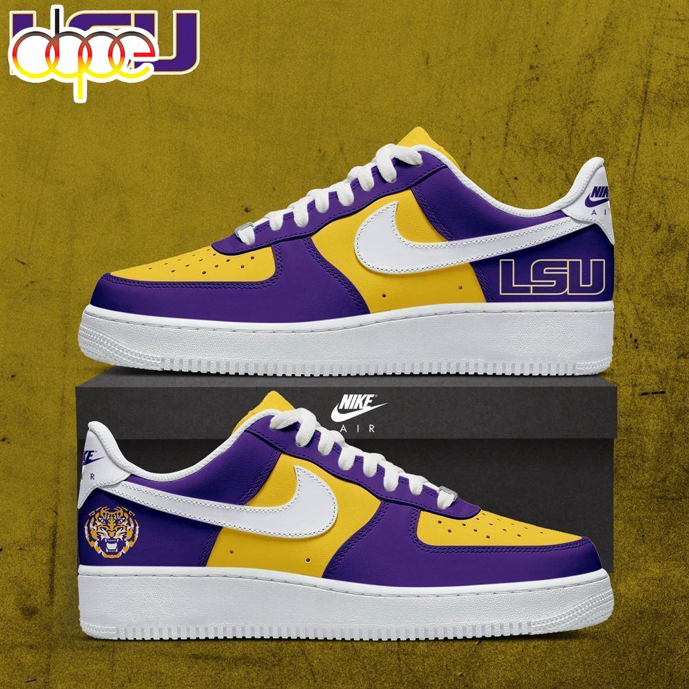 Limited Edition Lsu Tigers 2024 Af1 Sneaker Shoes