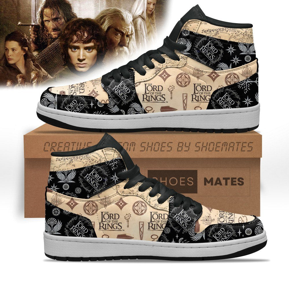 Lord of the Rings Version 2 AJ1 High Top Shoes