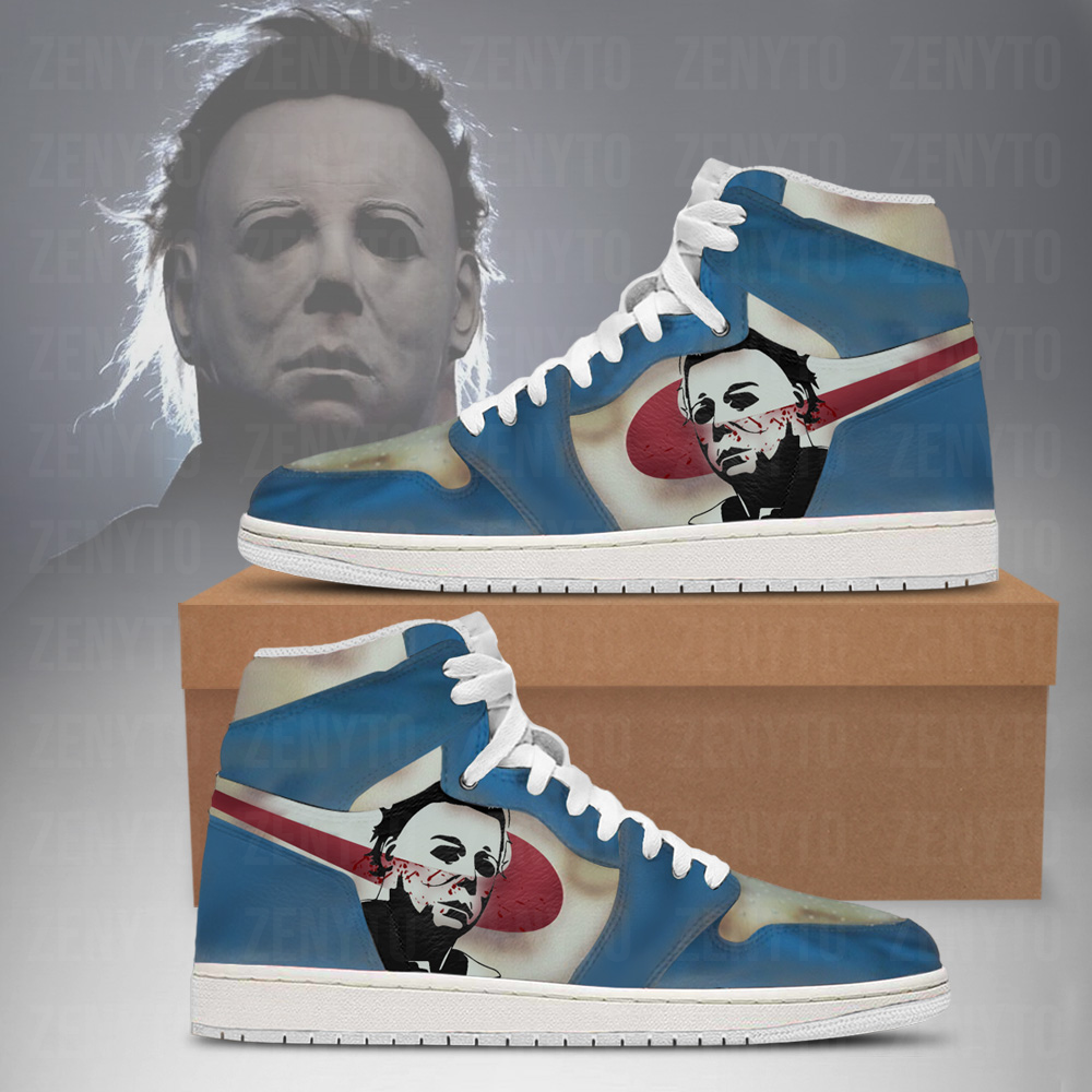 Michael Myers Halloween J1 High Top Shoes Version 2