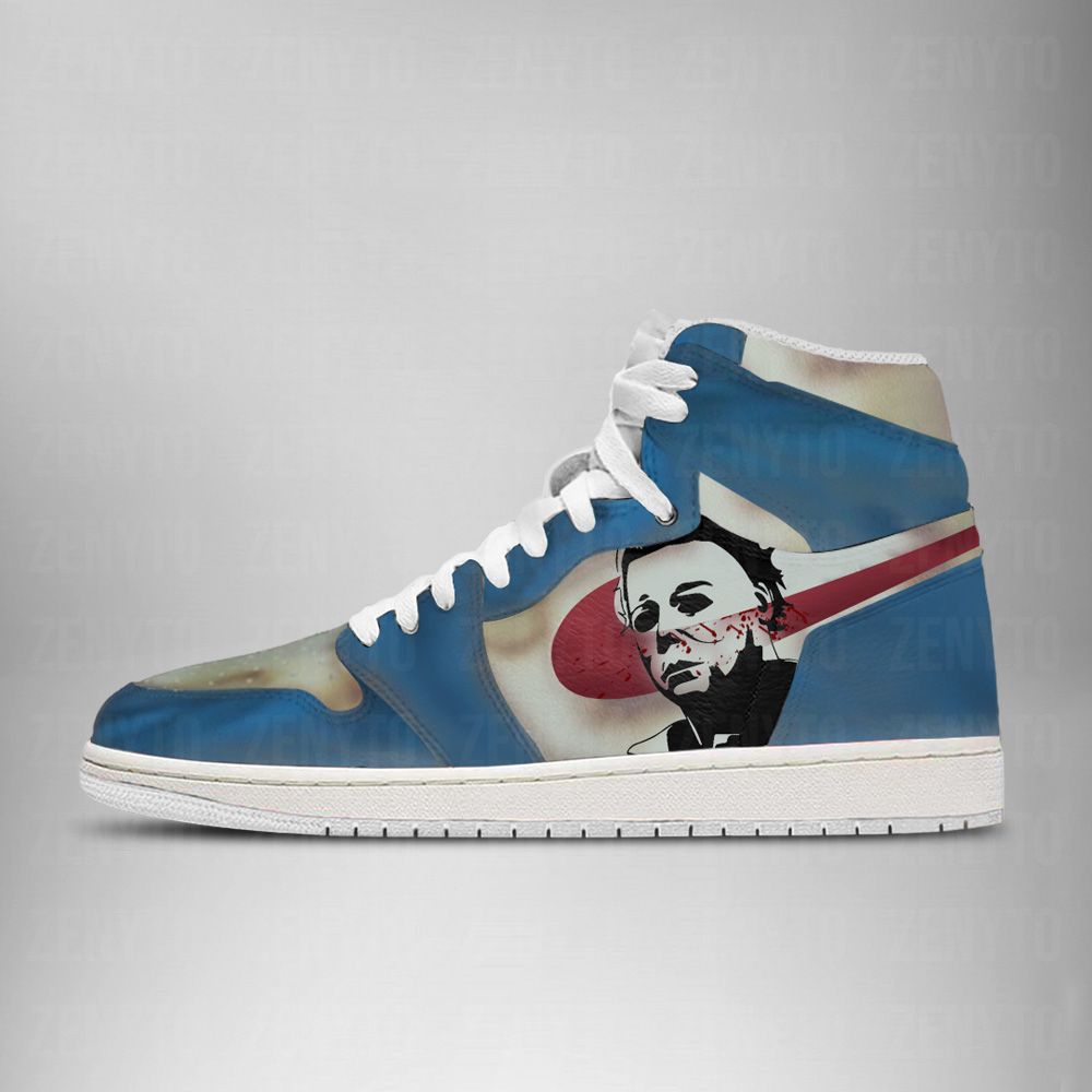 Michael Myers Halloween J1 High Top Shoes Version 2