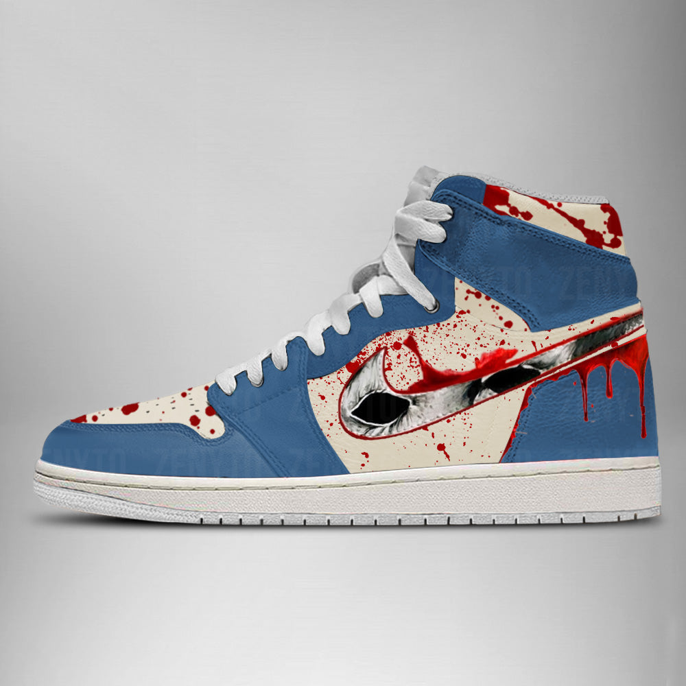 Michael Myers Halloween J1 High Top Shoes Version 4
