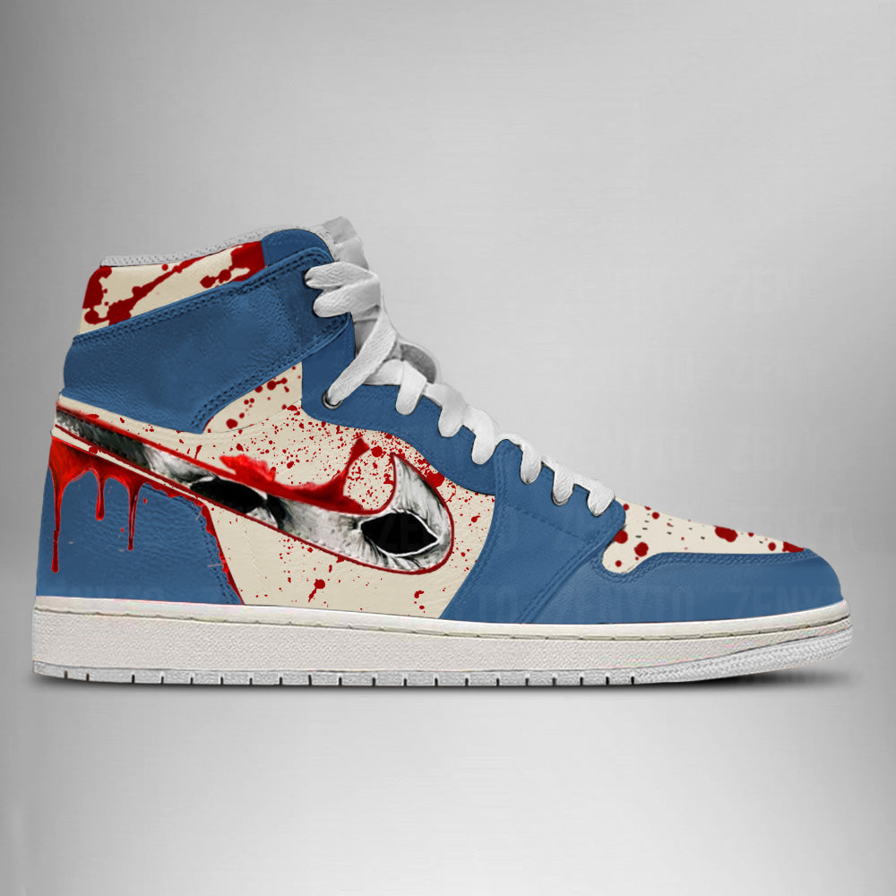 Michael Myers Halloween J1 High Top Shoes Version 4