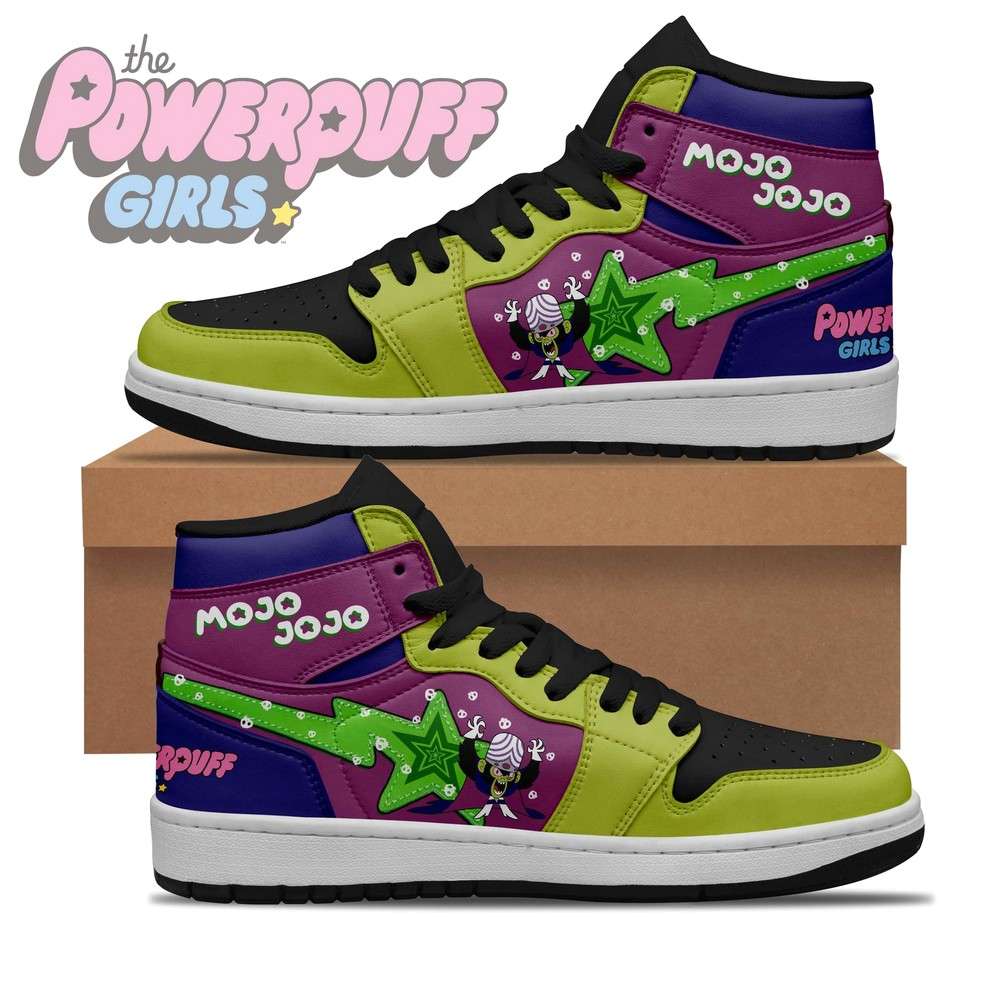 Mojo Jojo The Powerpuff Girls AJ1 Shoes