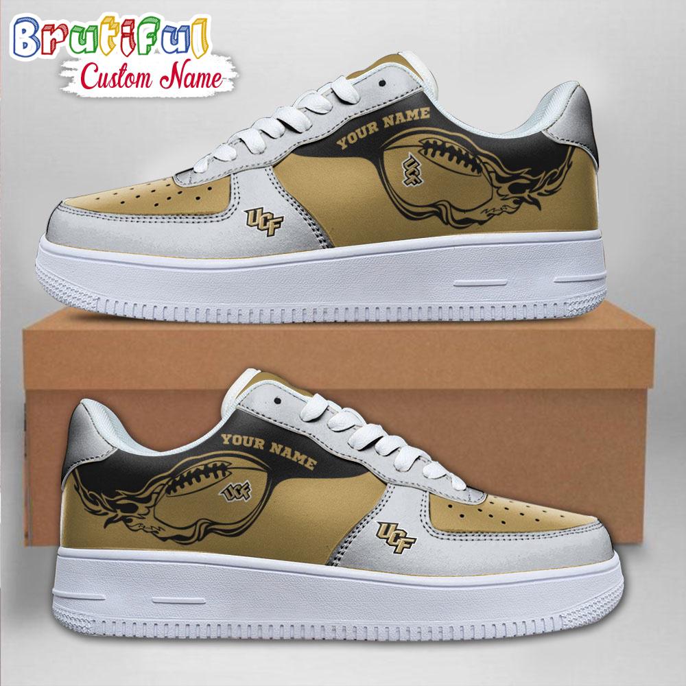 Ncaa Ucf Knights Sporty Air Force 1 Shoes Sneaker