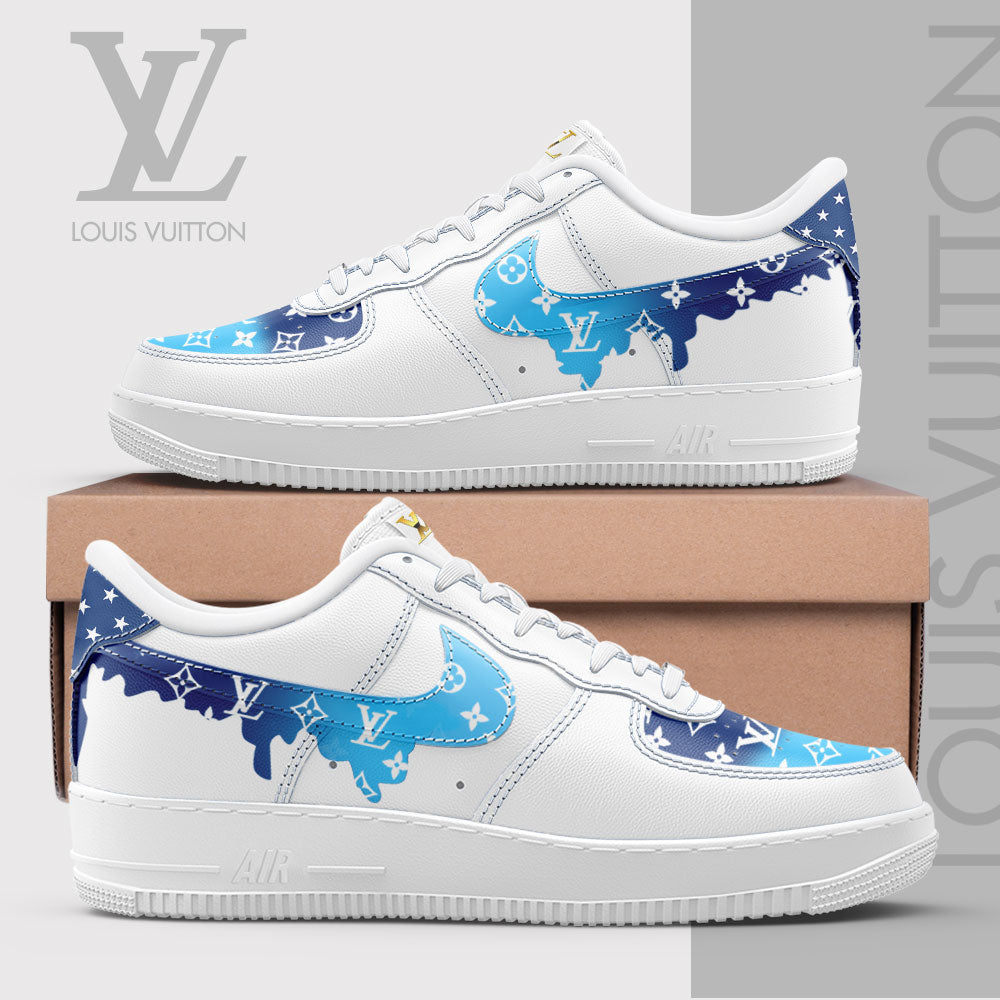 Louis Vuitton Lv Air Force 1 Sneakers Shoes Hot Gift For Men Women Ly24092001
