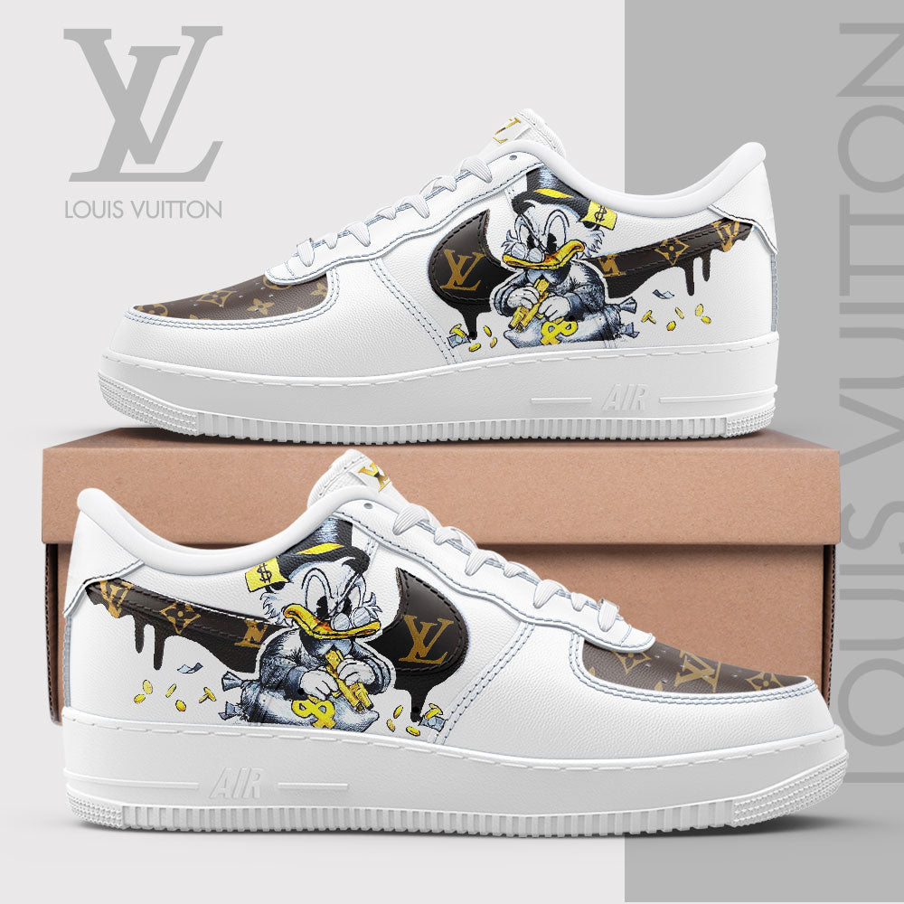 Louis Vuitton Lv Air Force 1 Sneakers Shoes Hot Gift For Men Women Ly24092003