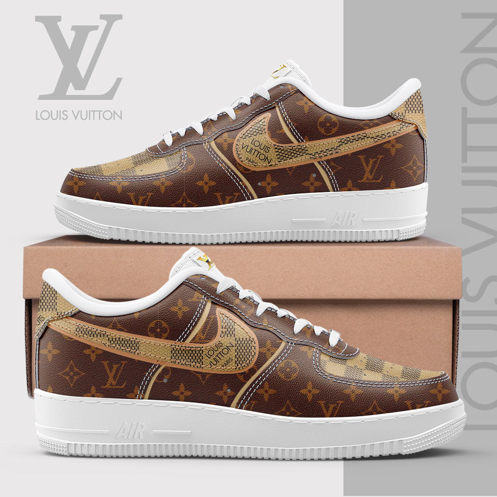 Louis Vuitton Lv Air Force 1 Sneakers Shoes Hot Gift For Men Women Ly24092007