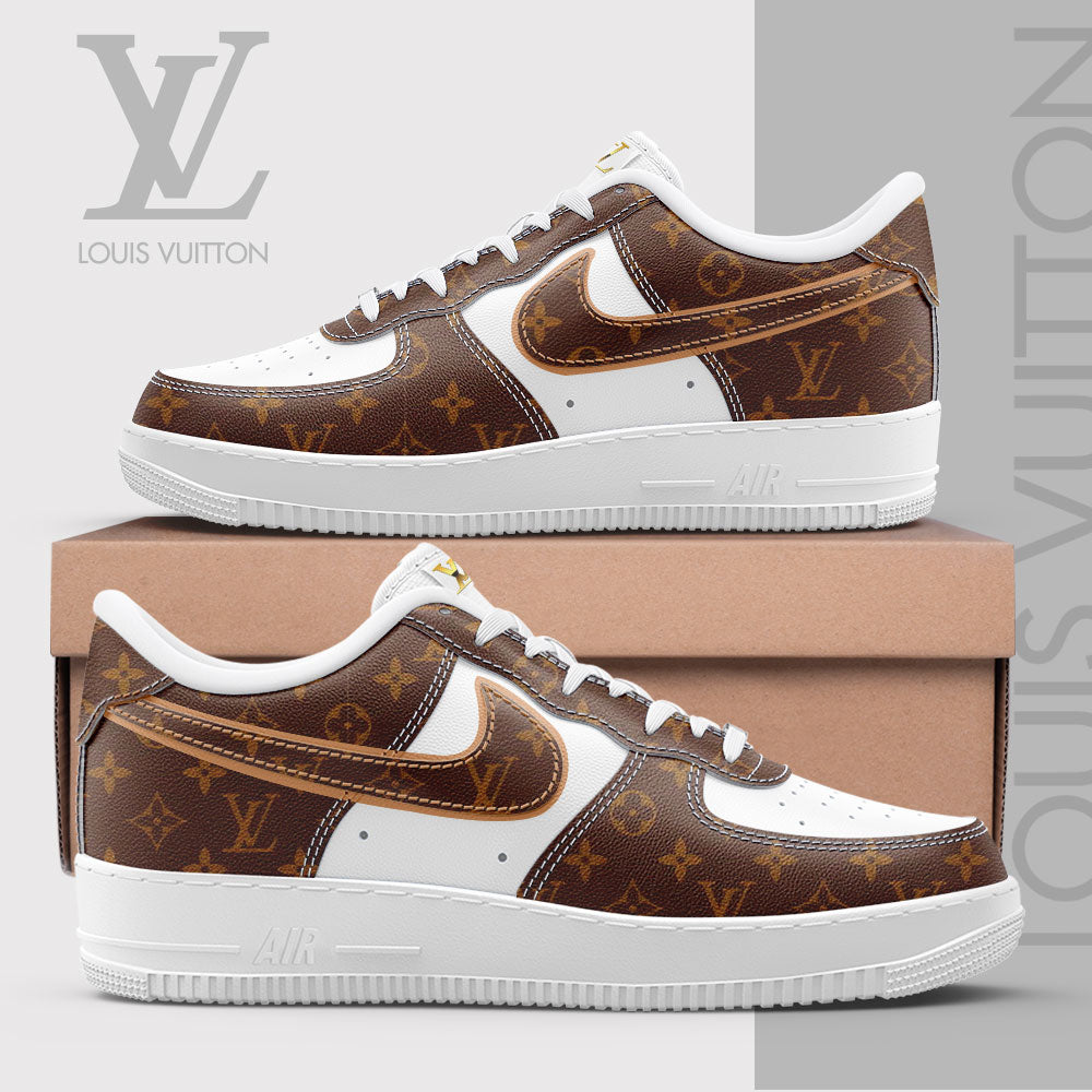Louis Vuitton Lv Air Force 1 Sneakers Shoes Hot Gift For Men Women Ly24092008