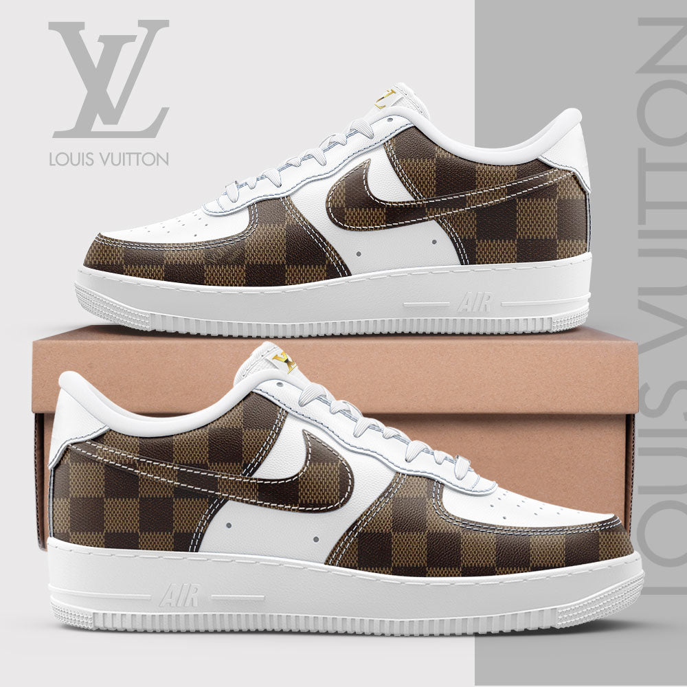 Louis Vuitton Lv Air Force 1 Sneakers Shoes Hot Gift For Men Women Ly24092018