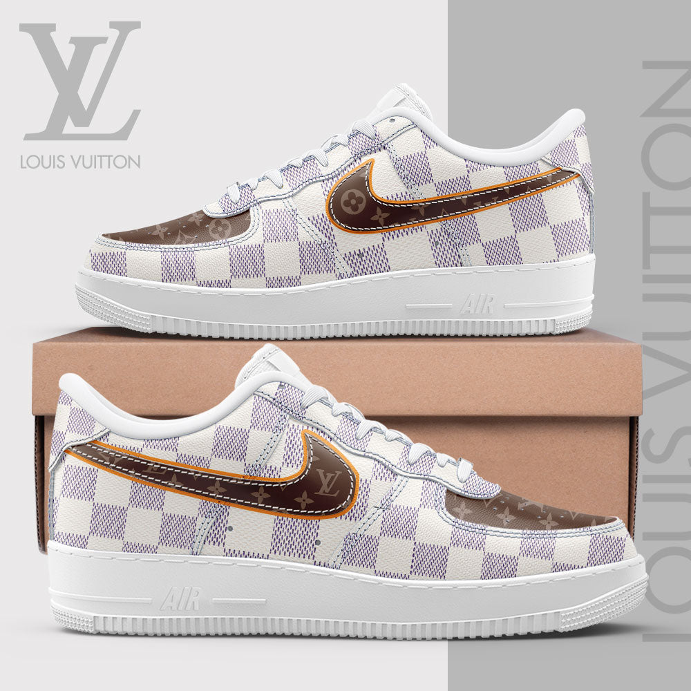 Louis Vuitton Lv Air Force 1 Sneakers Shoes Hot Gift For Men Women Ly242509002