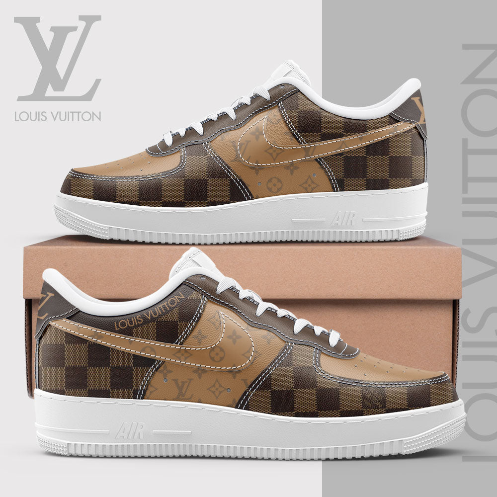 Louis Vuitton Lv Air Force 1 Sneakers Shoes Hot Gift For Men Women Ly242509003