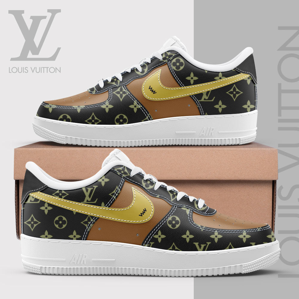 Louis Vuitton Lv Air Force 1 Sneakers Shoes Hot Gift For Men Women Ly242509005