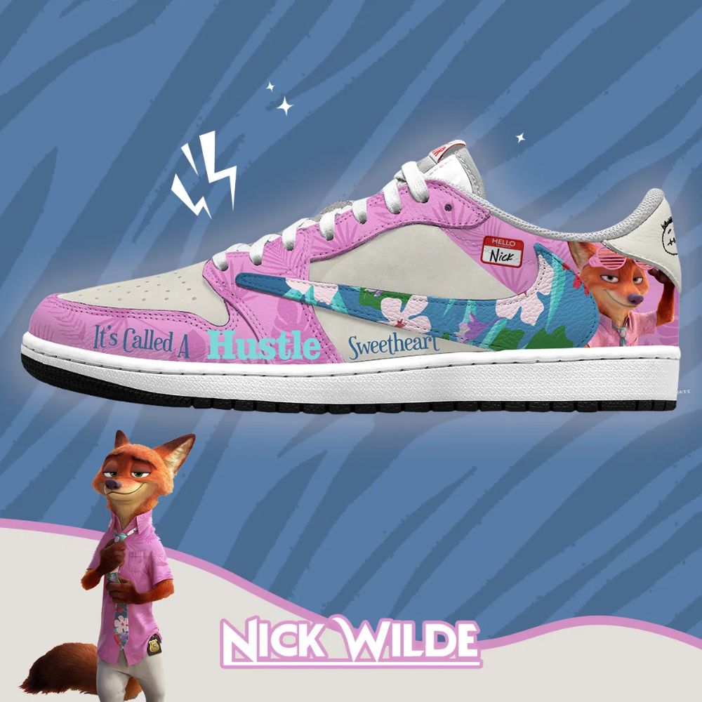 Nick Wilde V.2 Zootopia Low Top Shoes