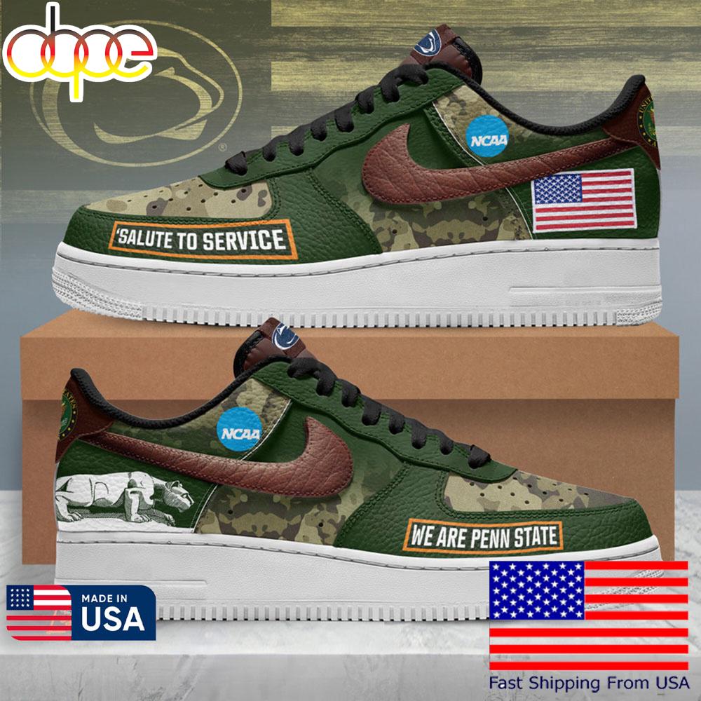 Penn State Nittany Lions Salute To Service Air Force 1 Shoes