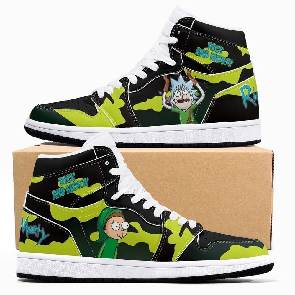 Unite Two Epic Worlds with Rick and Morty Crossover Zelda Shoes