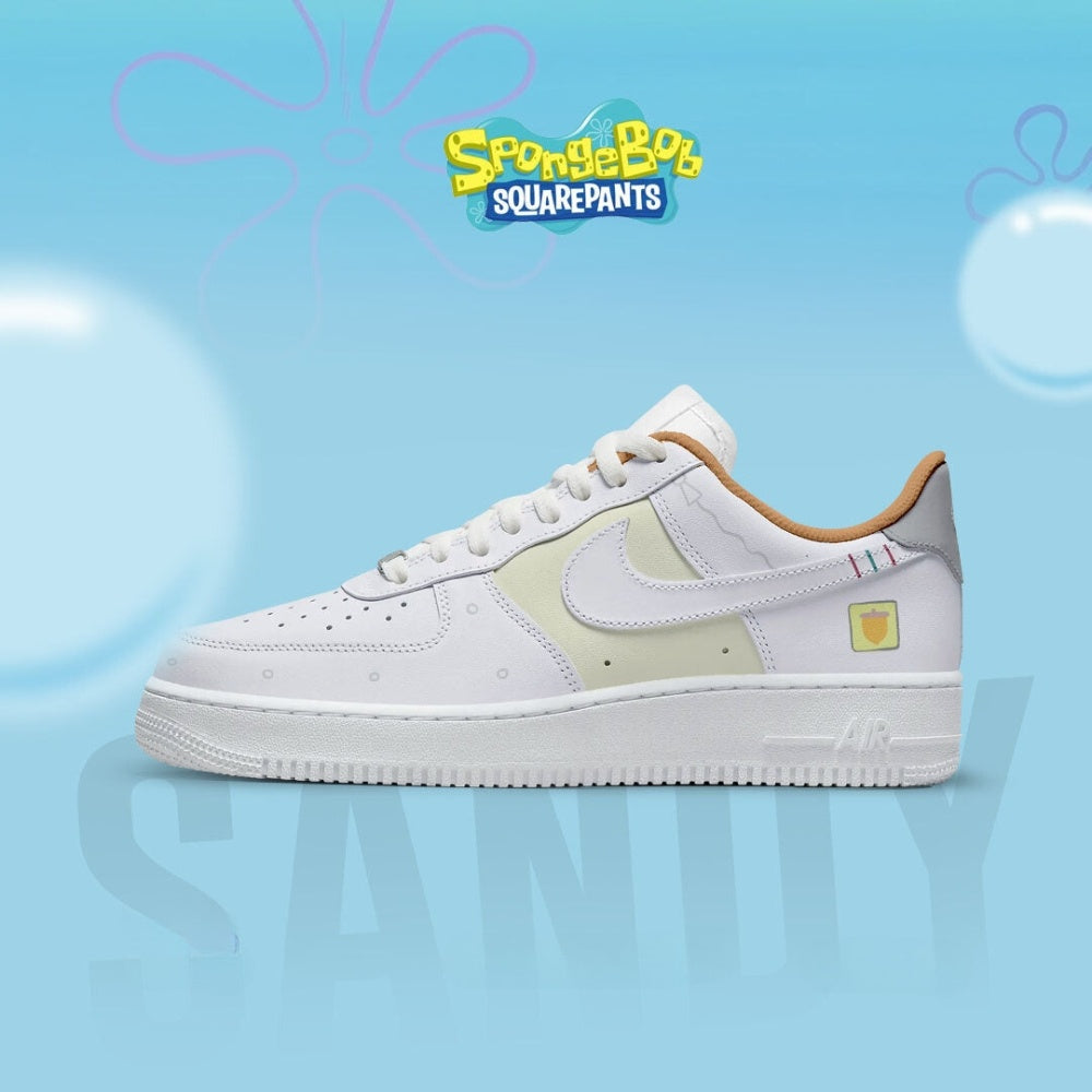 Sandy Cheeks Spongebob Squarepants AF1 Shoes