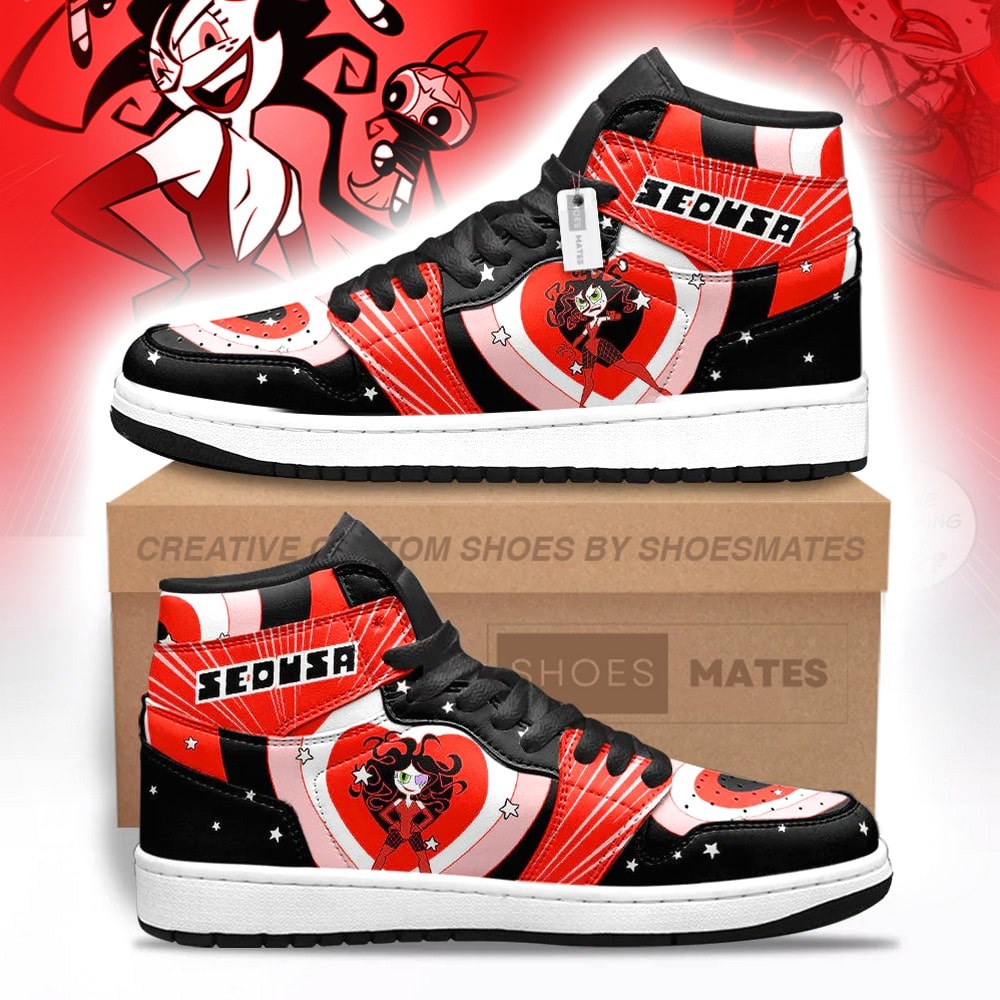 Sedusa The Powerpuff Girls AJ1 High Top Shoes