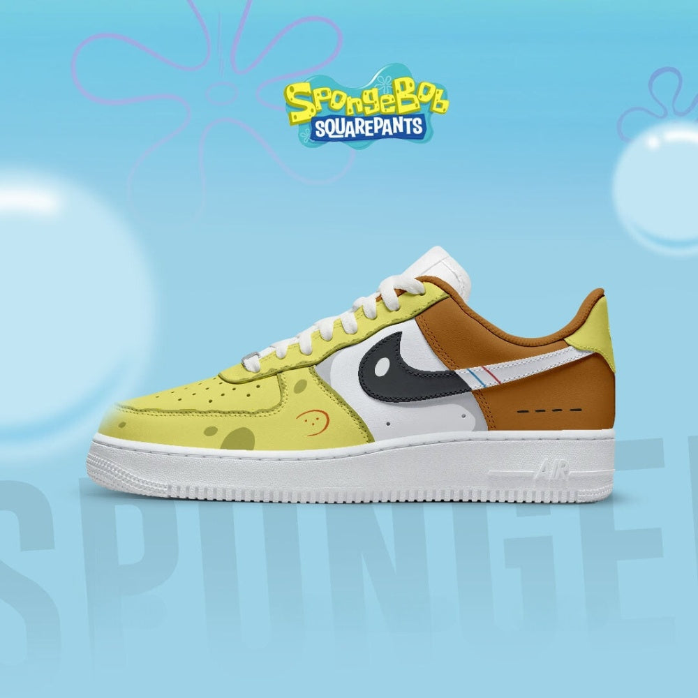 Spongebob Squarepants AF1 Shoes