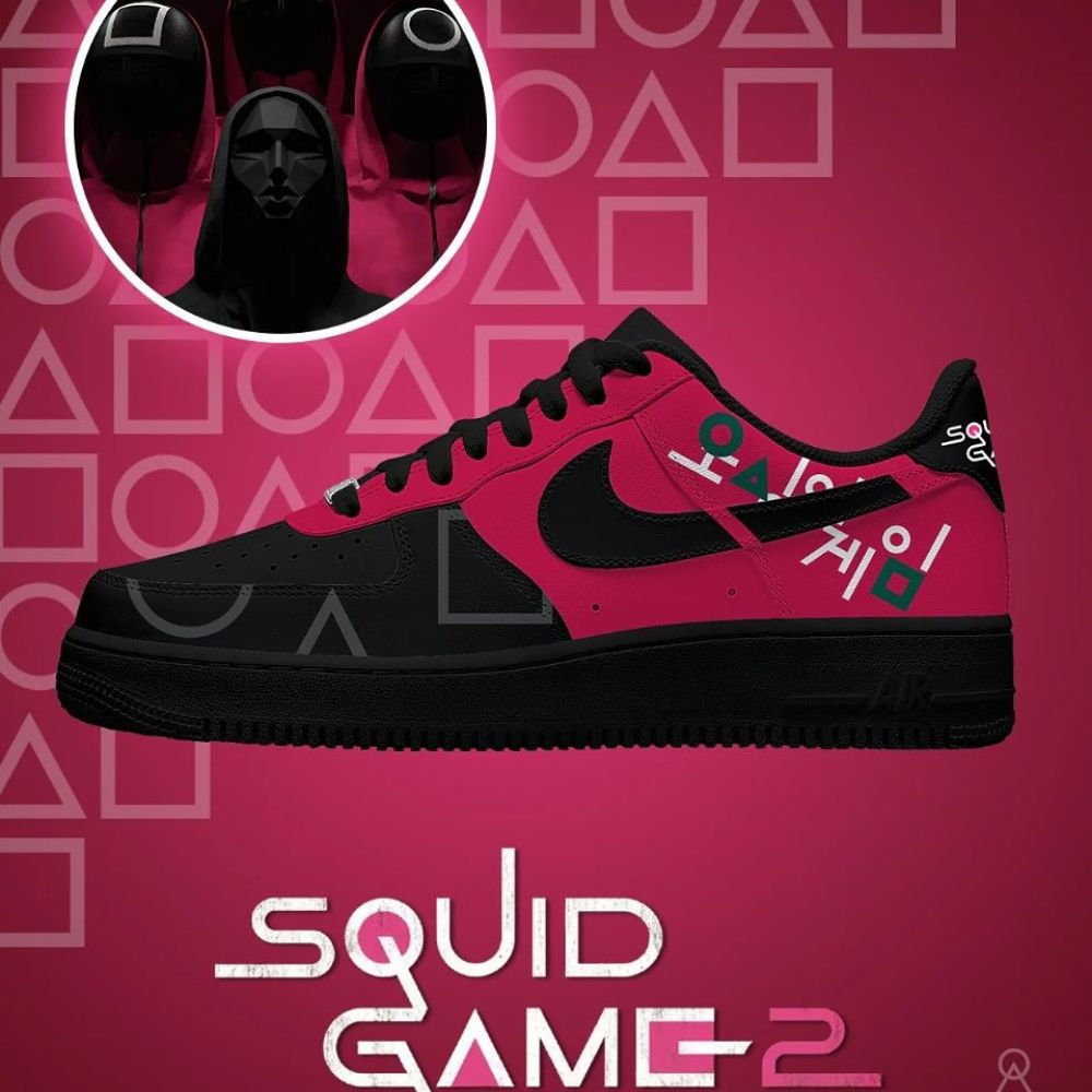Squid Game AF1 Shoes Version 3