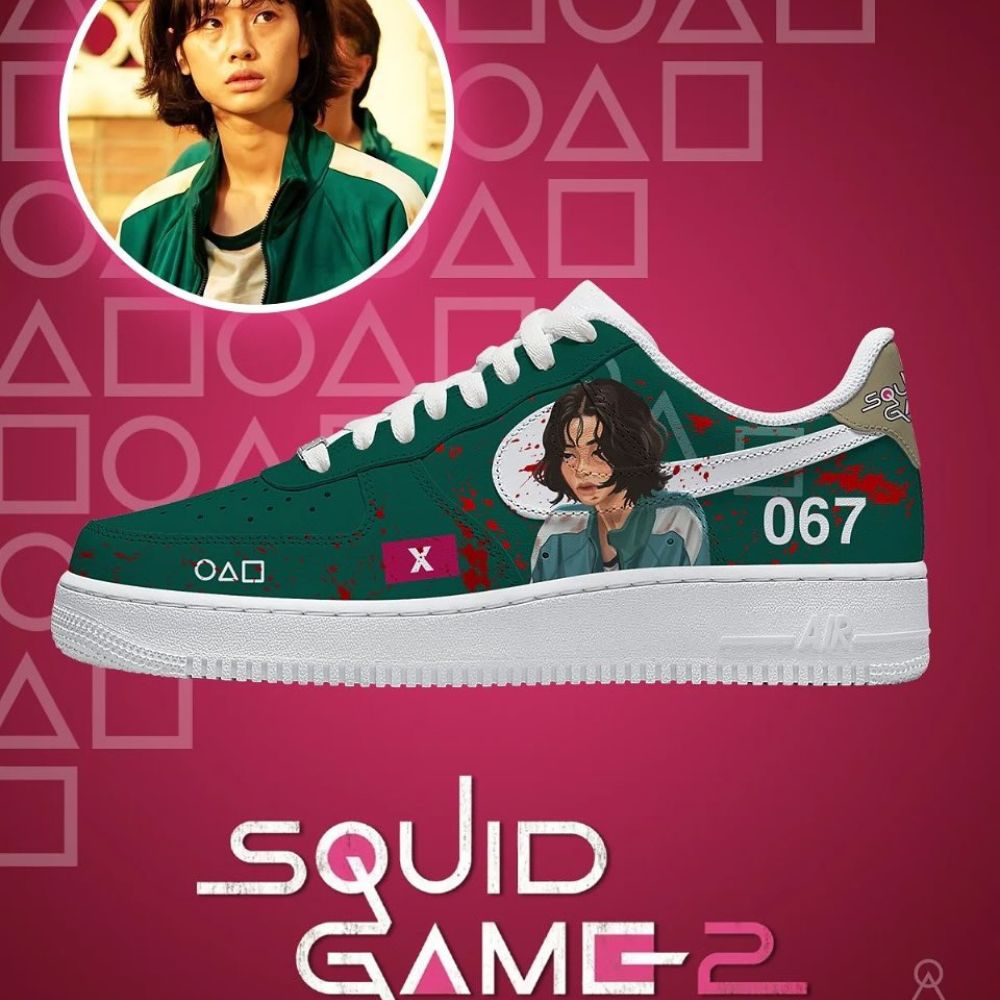 Squid Game AF1 Shoes Version 4