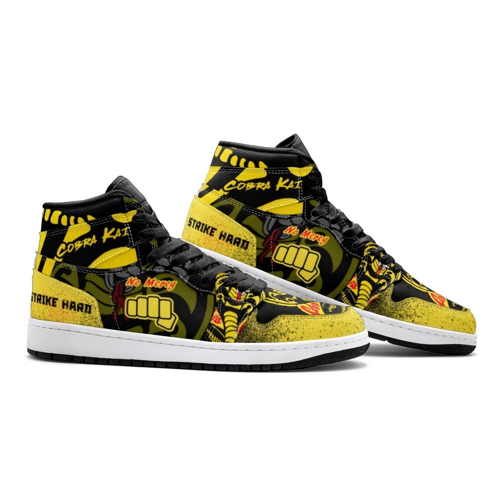 The Karate Kid Cobra Kai Air Jordan 1 High Top Shoes