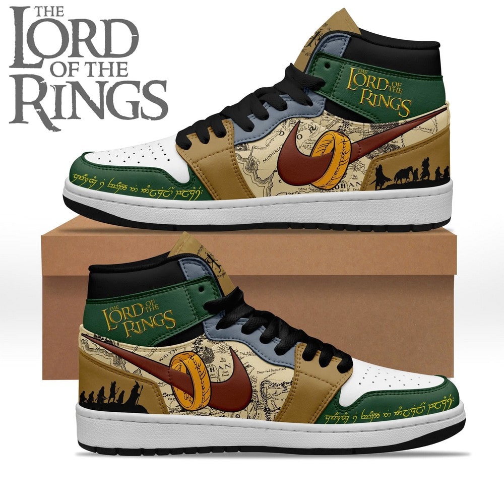 The Lord of The Rings AJ1 High Top Shoes