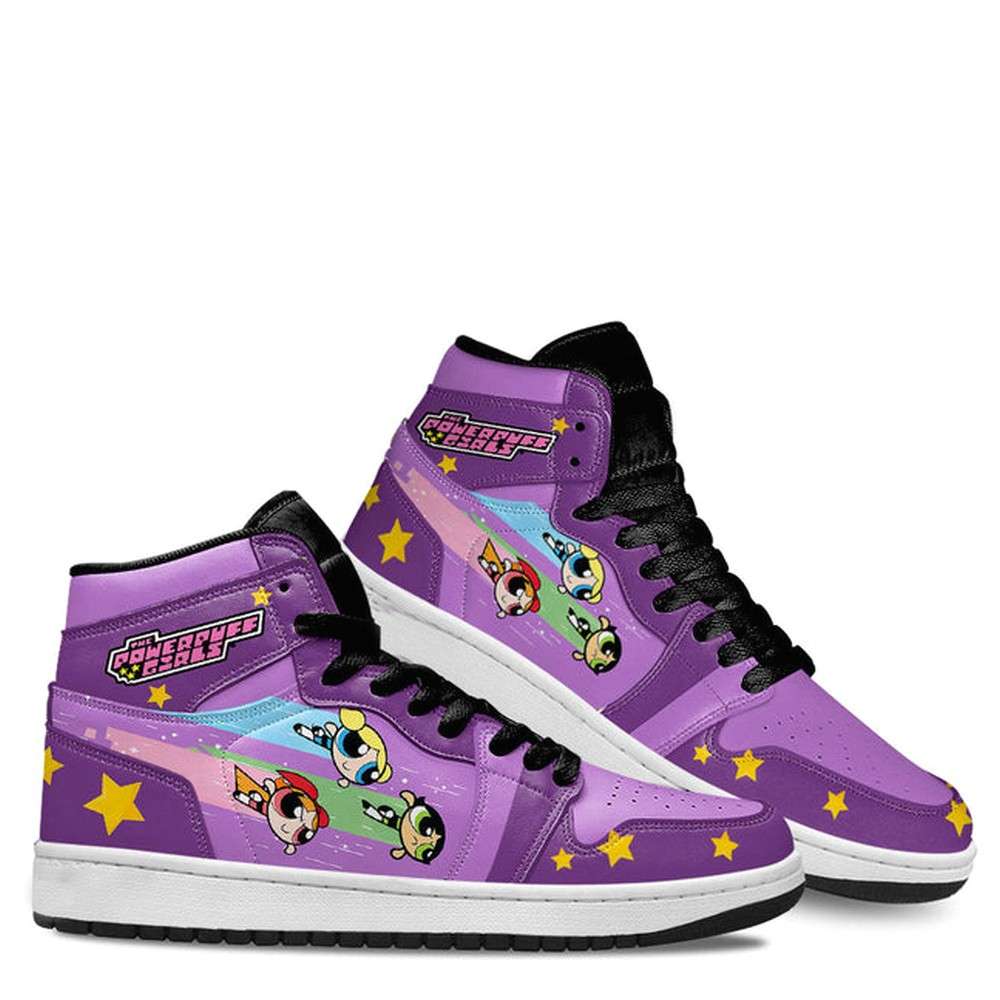 The Powerpuff Girls AJ1 High Sneakers Shoes