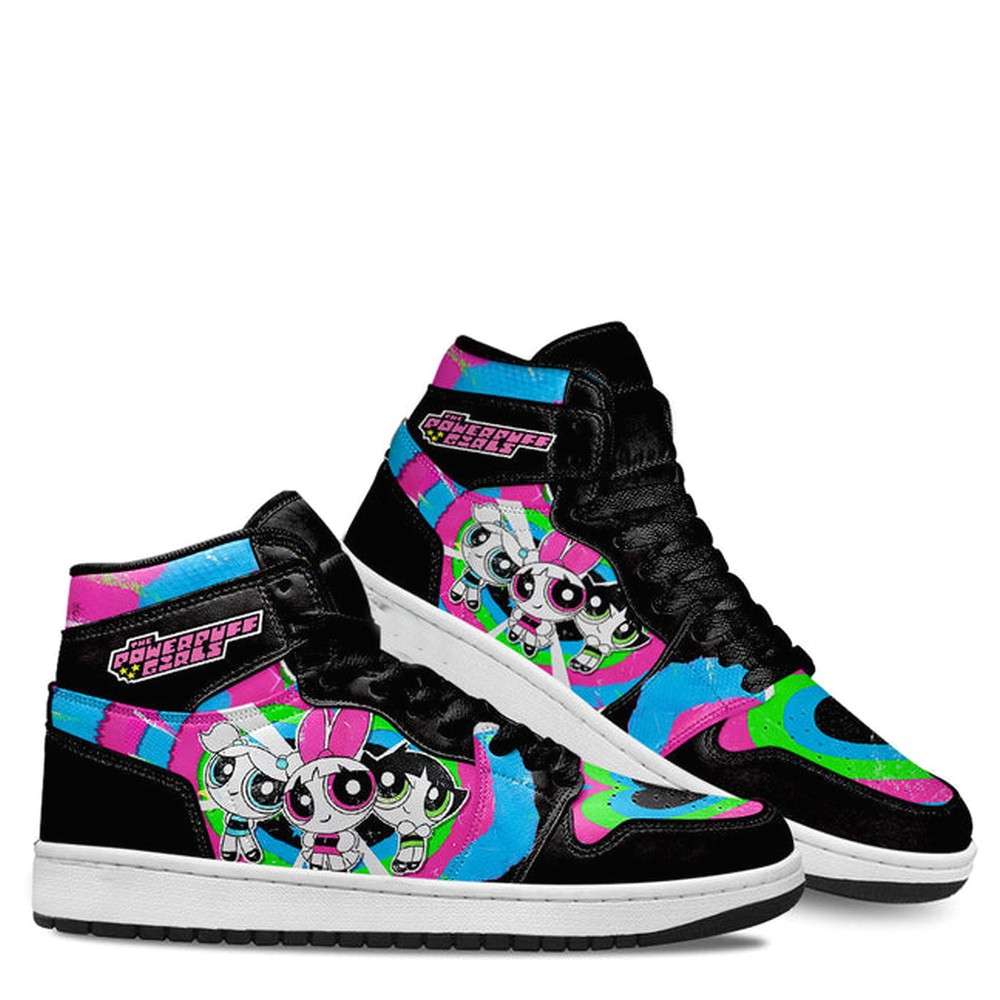 The Powerpuff Girls AJ1 High Top Shoes