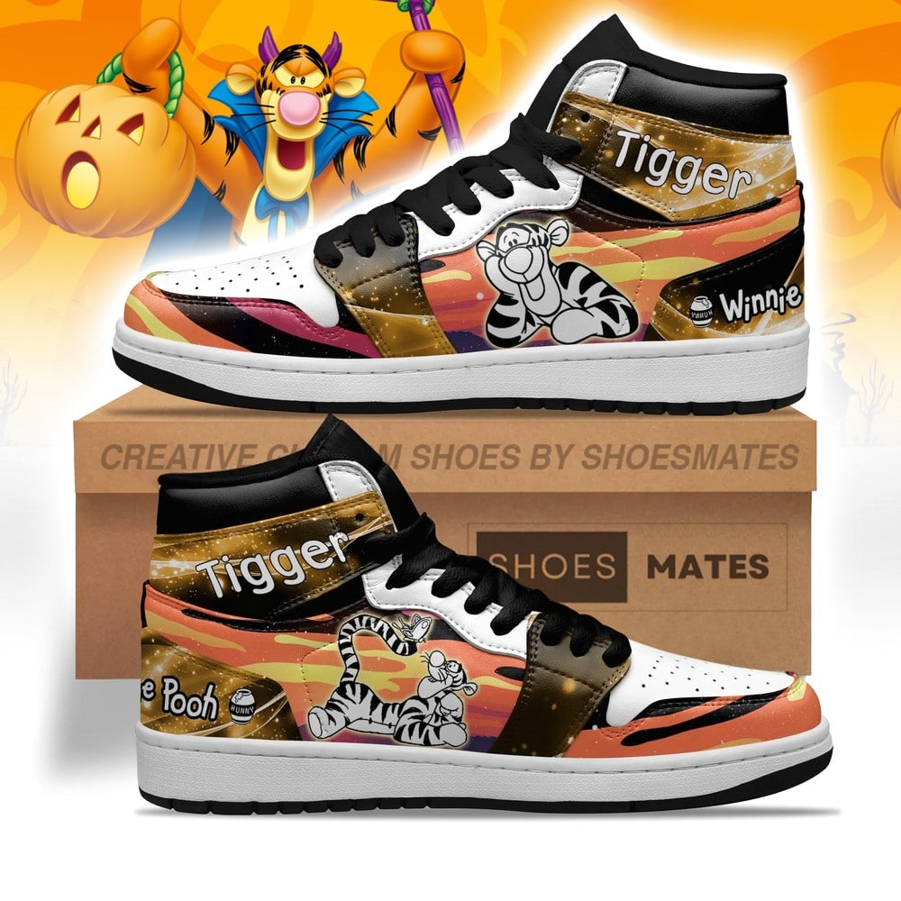 Tigger Winnie the Pooh AJ1 High Top Shoes