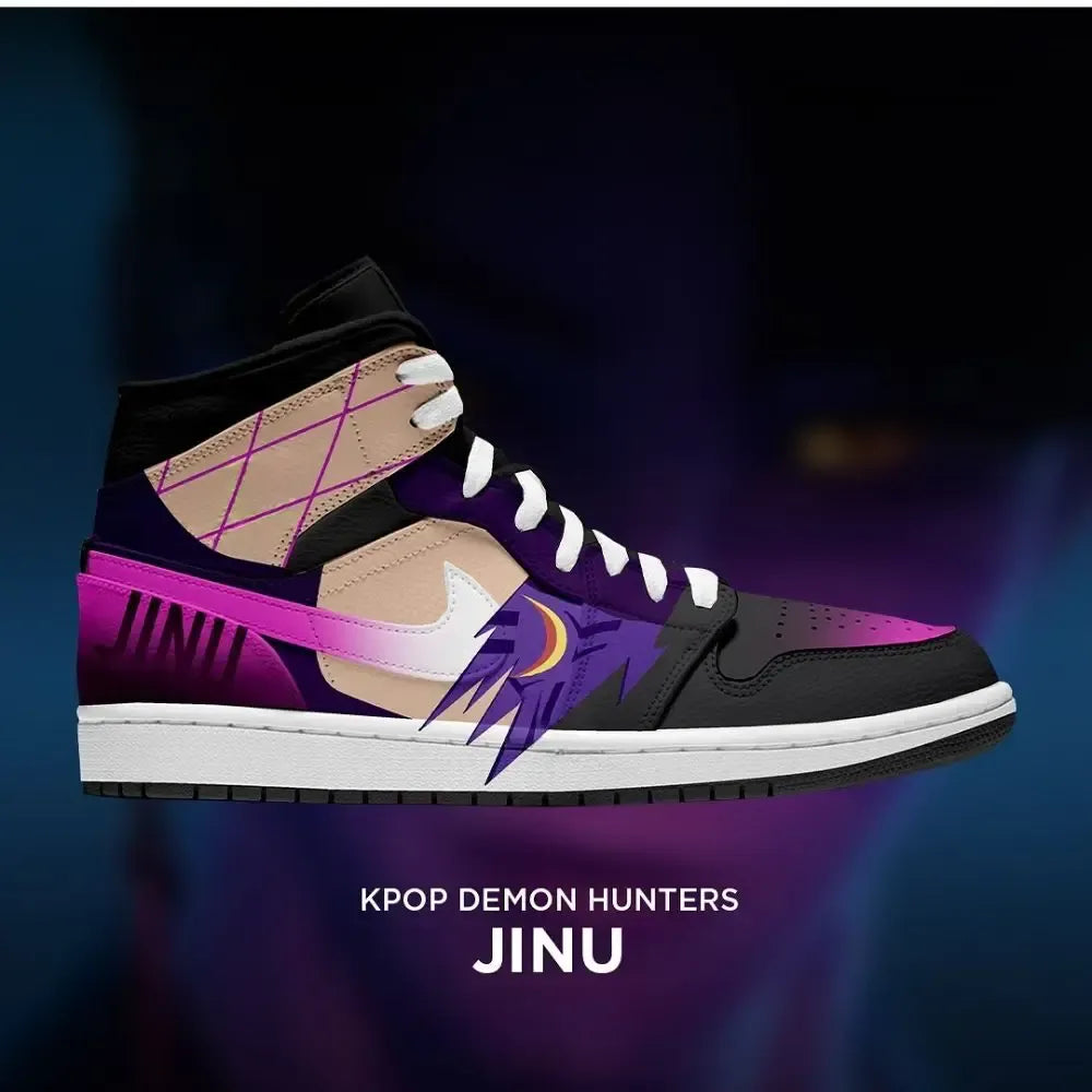 Jinu Kpop Demon Hunters High Top Shoes