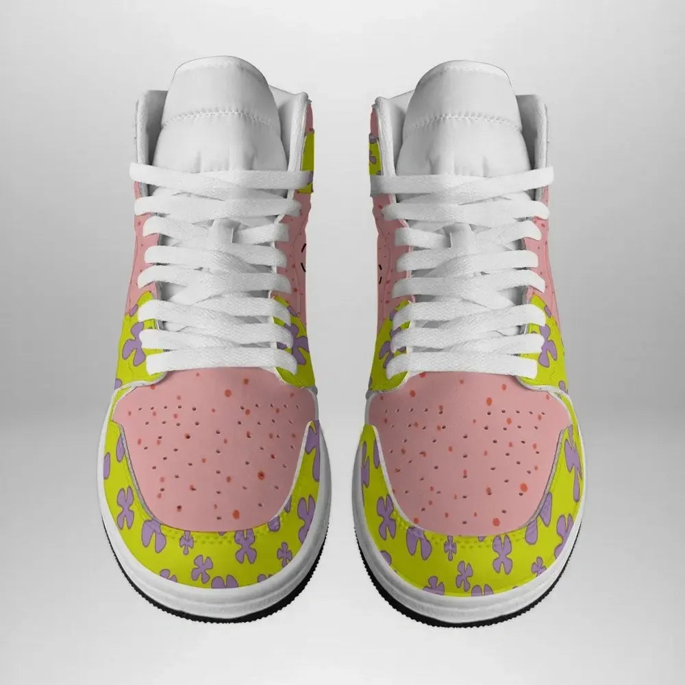 Patrick Outfit Spongebob Squarepants Special High Top Shoes