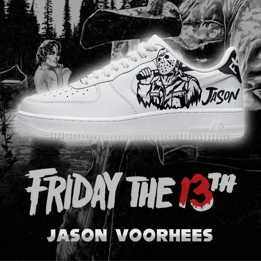 Voorhees V.1 Horror Edition Low Top Shoes