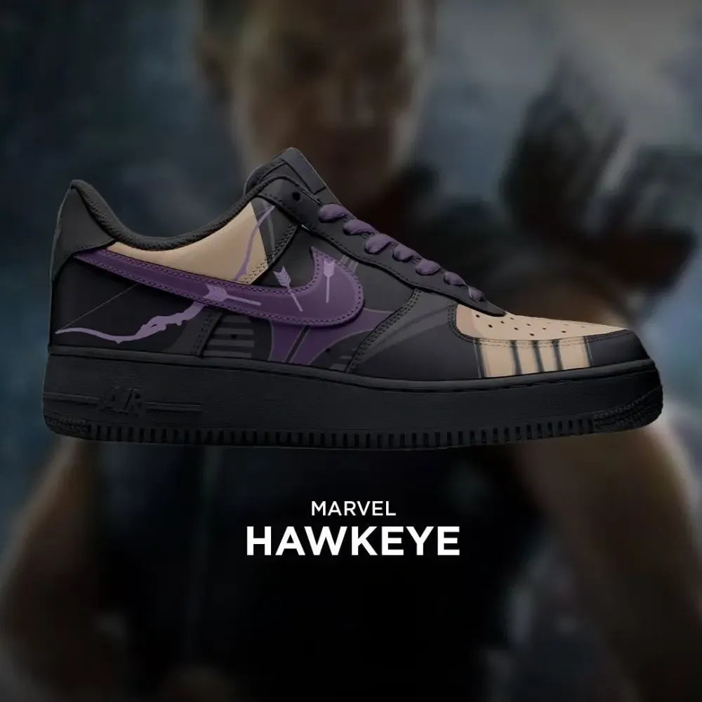 Hawkeye Marvel Low Top Shoes